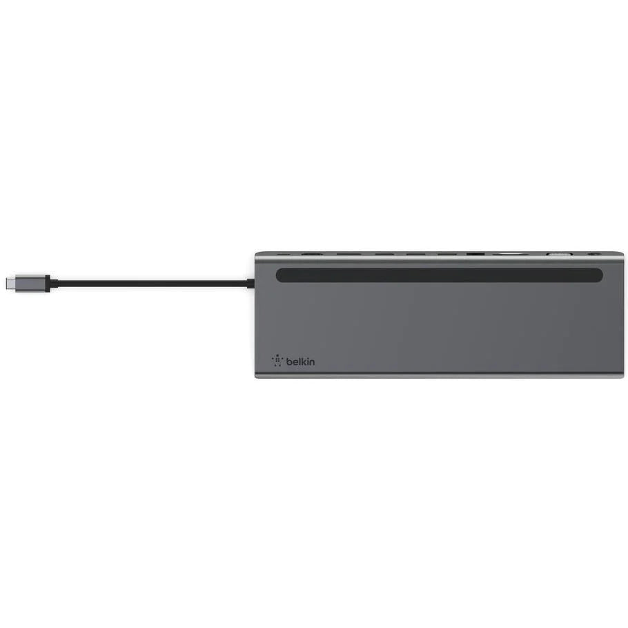 Belkin Connect 11-in-1 USB-C Dock 100W PD 4K HDMI USB-C USB-A audio SD GbE 4K multimedia hub
