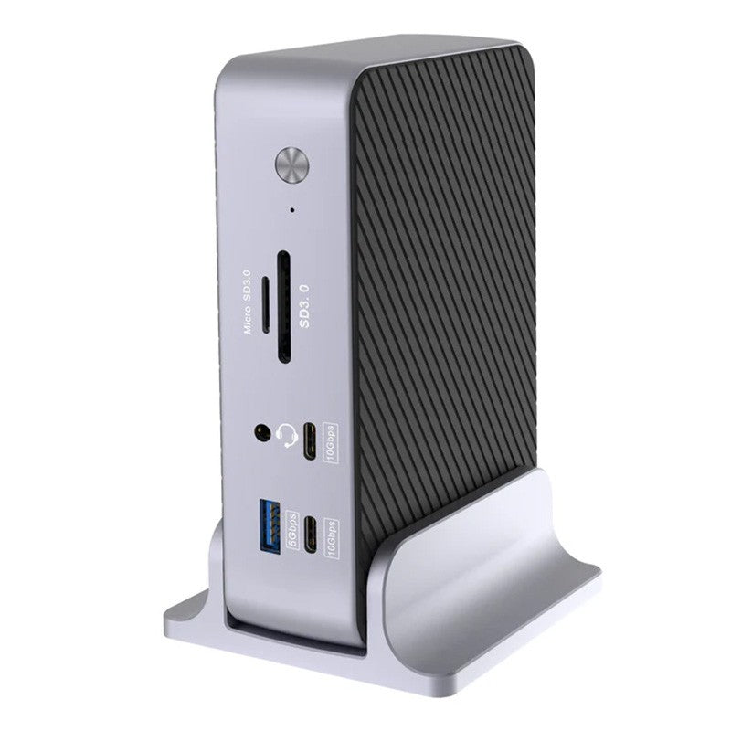 Cruxtec Universal 15-in-1 USB-C Multifunctional Docking Station