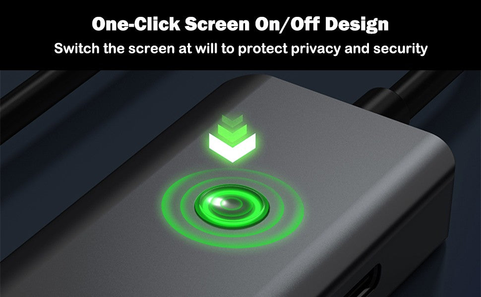 USB C Hub 5 in 1 Docking Station 4K@60Hz One Click Screen Projection One Click Screen Rest USB C to HDMI Splitter Multiport USB Adapter USB Splitter