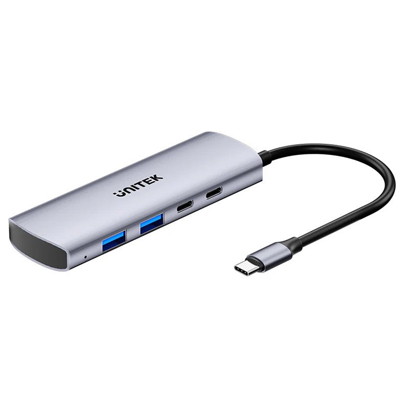 Unitek uHUB Q4 4-in-1 10Gbps USB-C Hub with 2 USB-A and 2 USB-C Ports