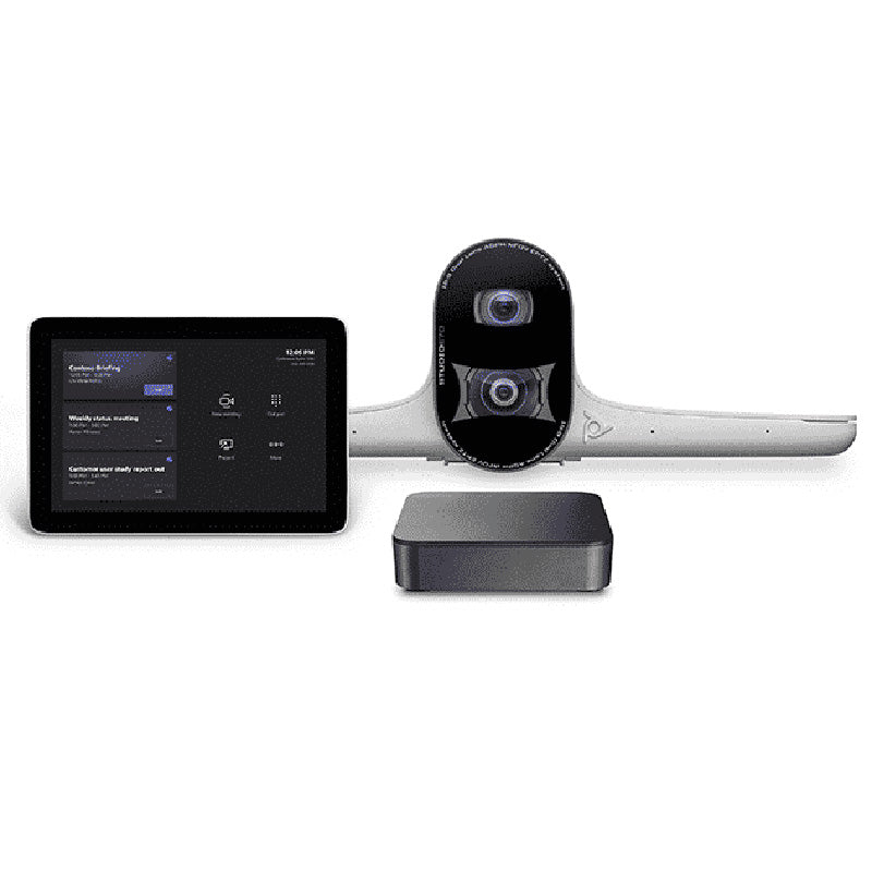 POLY Large Room Video Conferencing Kit Includes: Poly E70 Camera GC8 Touch Controller Cable 10m