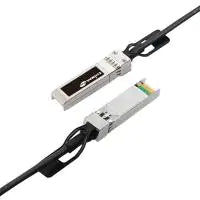 Edimax DAC Direct Attach Copper Twinax Cable 2M 10GbE SFP+ , Backward Compatible to SFP