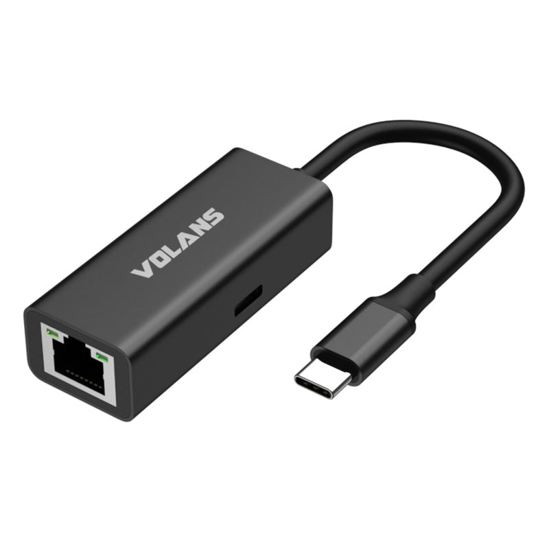 VOLANS Aluminium USB-C to Gigabit Ethernet Network Adapter