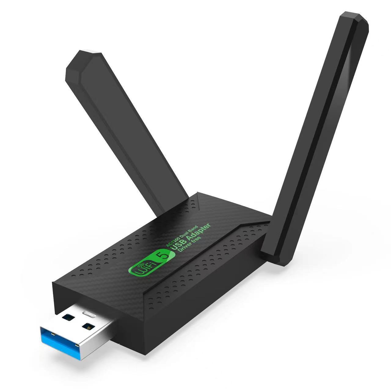 USB Driver free wireless network 1200M dual-frequency computer wifi receiver 5G / 2.4G