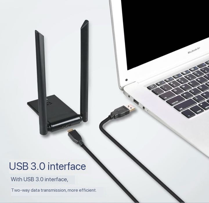 WiFi6 USB wireless driver-free 1800 M wireless receiver wireless WiFi receiver