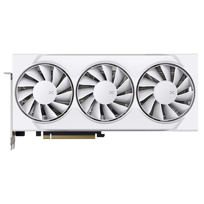 XFX Swift AMD Radeon RX 9060 XT OC White Triple Fan Gaming Edition 16G Graphics Card
