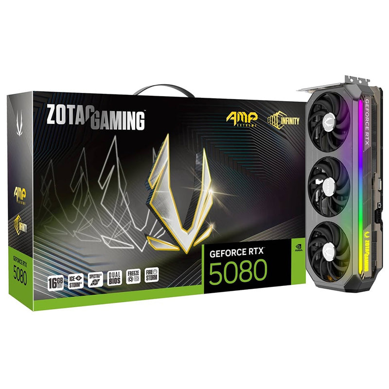 Zotac Gaming GeForce RTX 5080 AMP Extreme Infinity 16GB Graphics Card