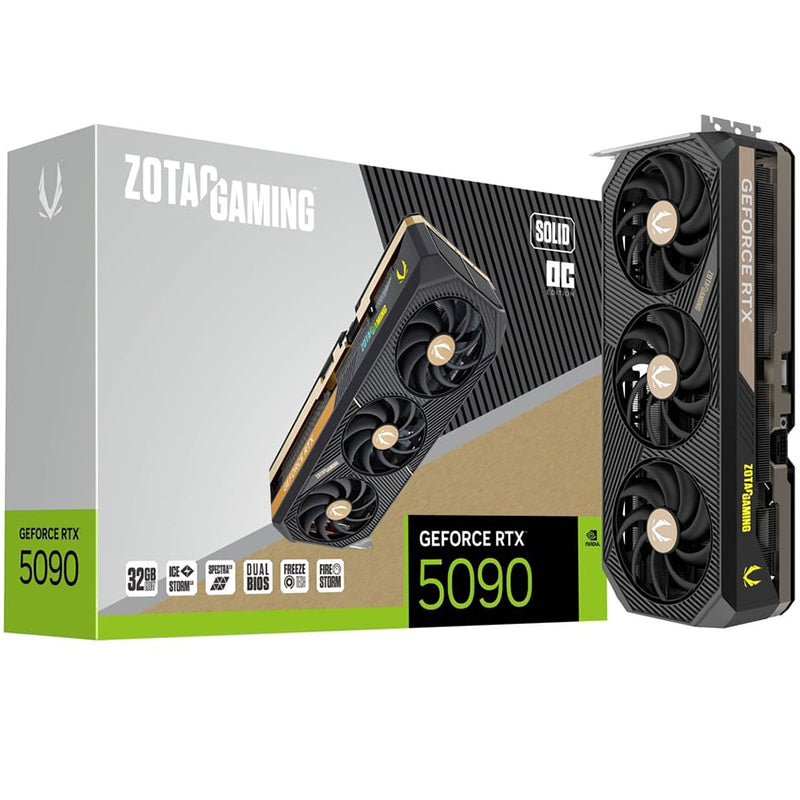 Zotac Gaming GeForce RTX 5090 SOLID OC 32G Graphics Card