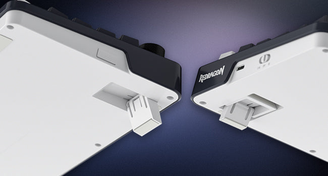 Redragon K673 PRO 75% Wireless Gasket RGB Gaming Keyboard, 3-Modes 81 Keys Mechanical Keyboard w/Hot-Swap Socket, Sound Absorbing Pads, Red Switch