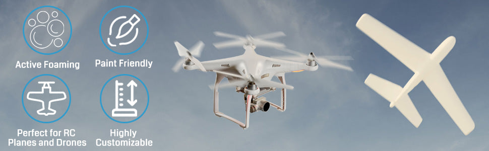 SainSmart Light Weight Filament 1.75mm, LW-PLA Low-Density Active Foaming 3D Printer Filament