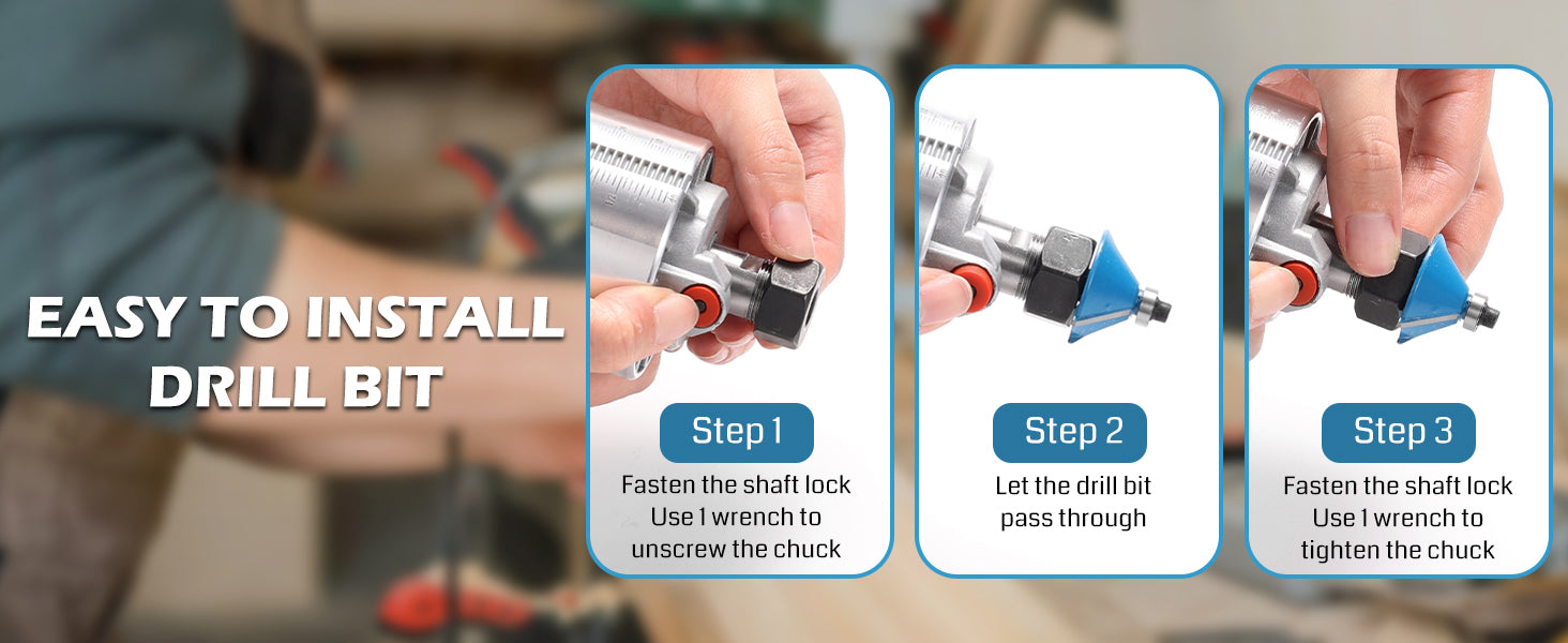 Genmitsu 1.25 HP 65mm Diameter Palm Trimmer Router, Compact Router Wood Tool With Fixed Base, 6 Variable Speeds 10000-30000 R/MIN, with 1/4“ Collet