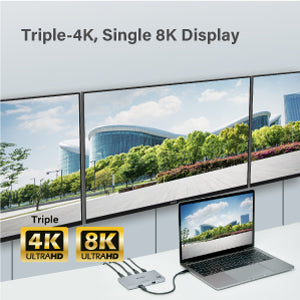 Edimax 5-in-1 Thunderbolt™ 4 Mini Docking Station with 85W Power Delivery