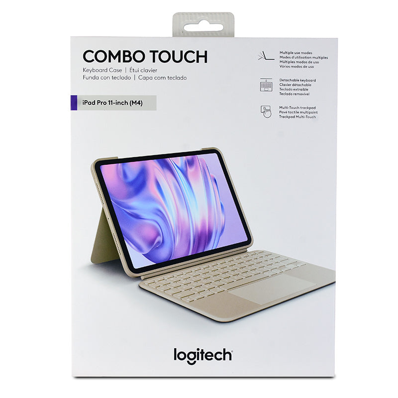 Logitech Combo Touch Keyboard Case for iPad Pro 11in  - Sand