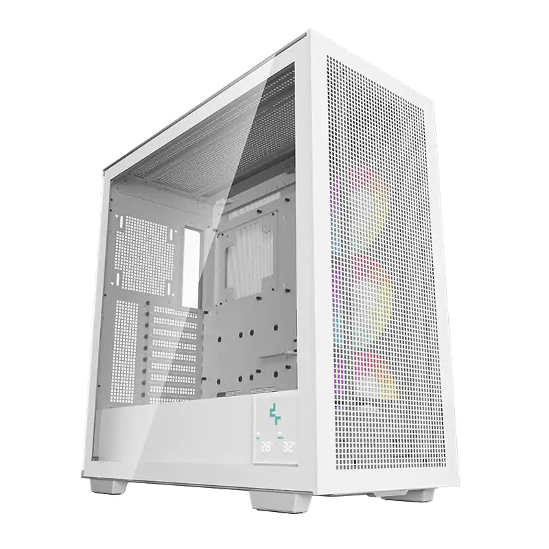 DeepCool Morpheus Modular Dual Chamber Mesh ATX Case - White